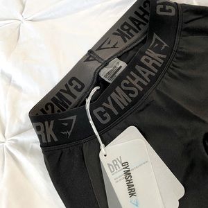 Brand New GymShark Flex Leggings - Black/Grey XS